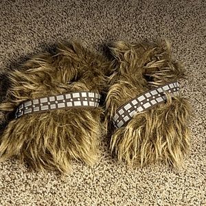Boys Star Wars Wookie Slippers
